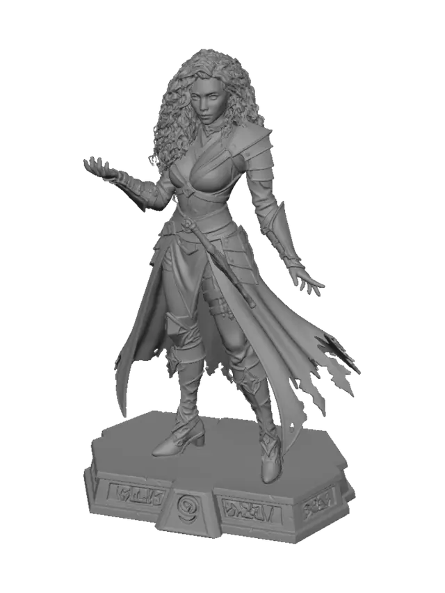 3D model for Violet Sigil Wielder