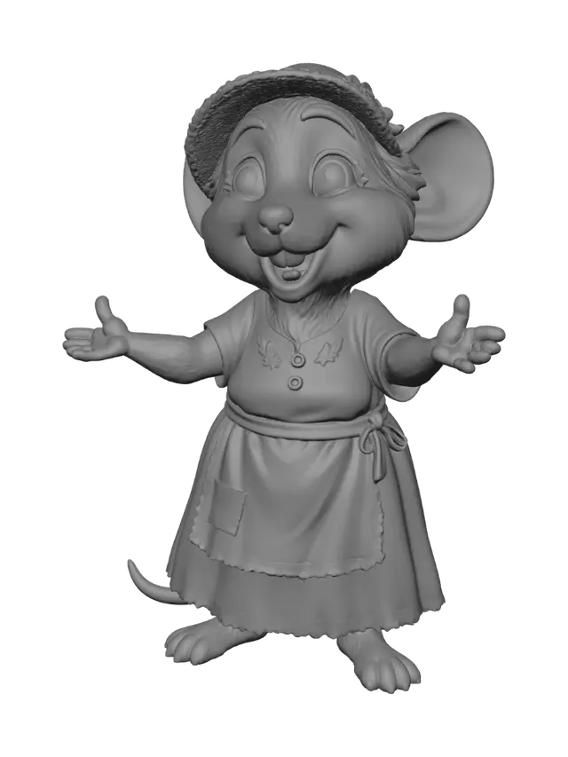 3D model for Sunny Meadow Mouse