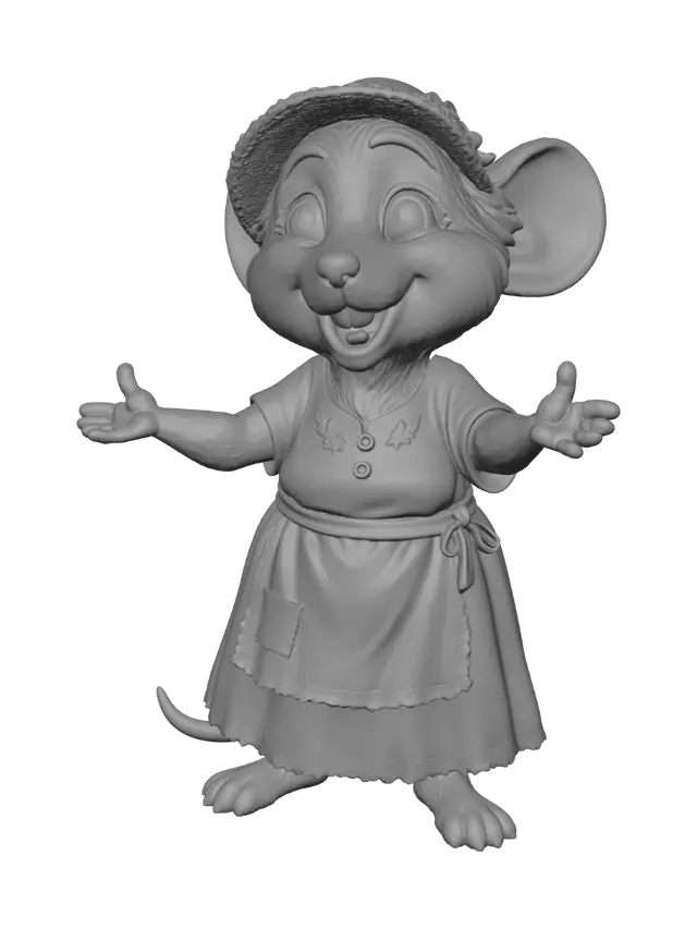 3D model for Sunny Meadow Mouse