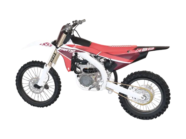 Fantic XXF 450 2026 - Graphics 3D model, vytvořený pomocí AI