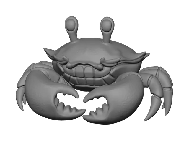 3D model for 一只卡通螃蟹