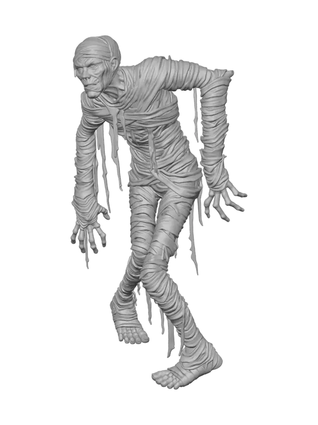 3D model for Restless Mummy