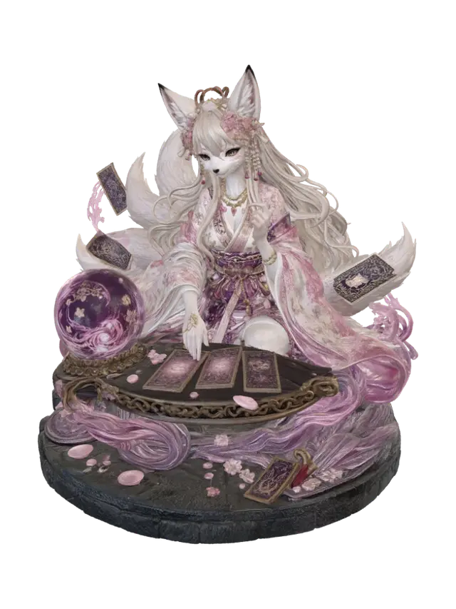 3D model for Kitsune Card Oracle