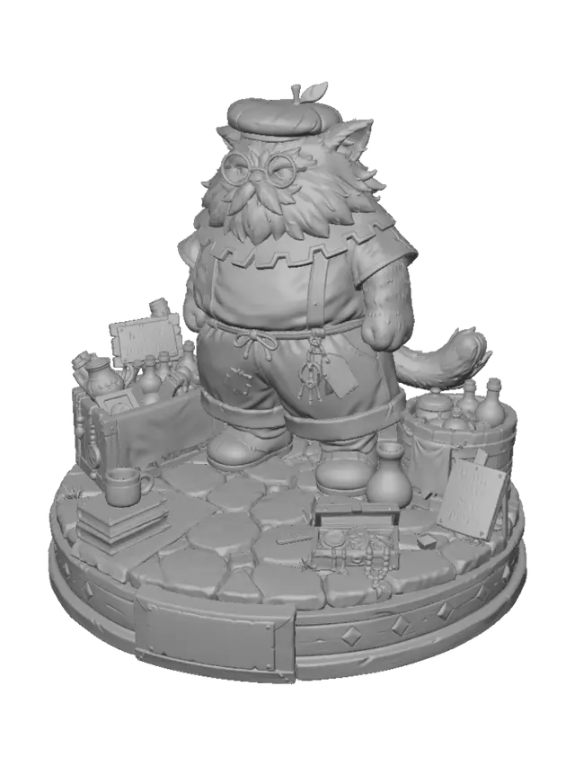 3D model for Le bazar de Ptolemnos