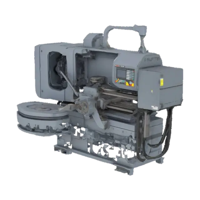A detailed 3D model of the Pfauter P-1251 gear hobbing machine, a heavy-duty CNC for… 3D model, vytvořený pomocí AI