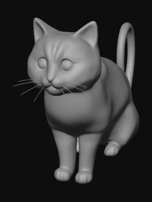 3D model for Ginger on a Pedestal
