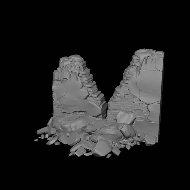 3D model for Ruin Fragment