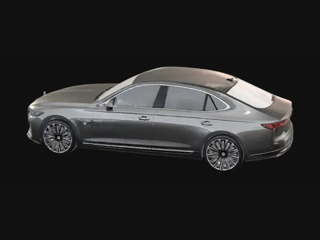 3D model for Azaan Concept Luxury Sedan