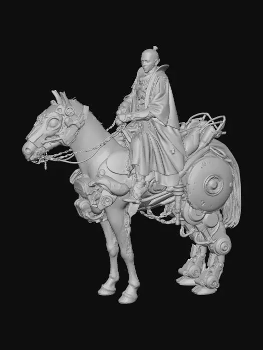3D model for Iron Cavalier