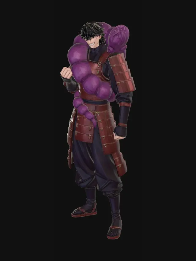 3D model for Serpentbound Samurai