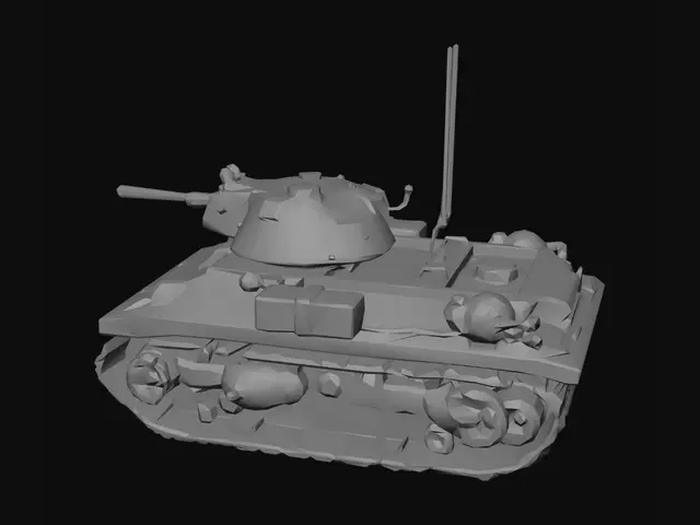 3D model for Middle East war style defensive turret, real military sand color, desert camouflage, weathered rust metal, sand dust grunge texture, battlefield worn detail, game ready, PBR, clean topology, Unity 3D model