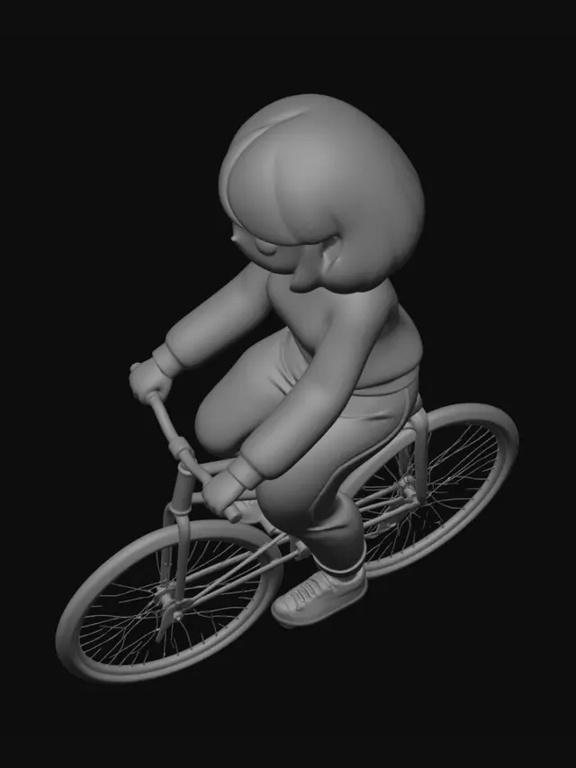 3D model for Quiet Ride