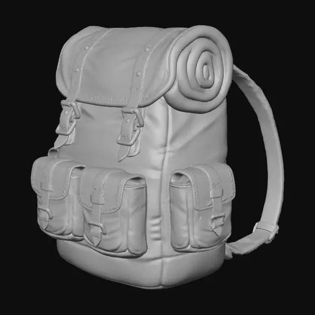 3D model for Wanderer's Pack