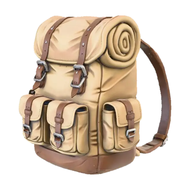 3D model for Wanderer's Pack