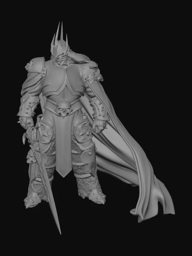 3D model for Frostbound Knight