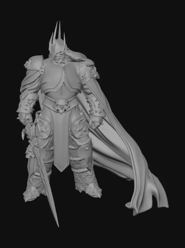 3D model for Frostbound Knight