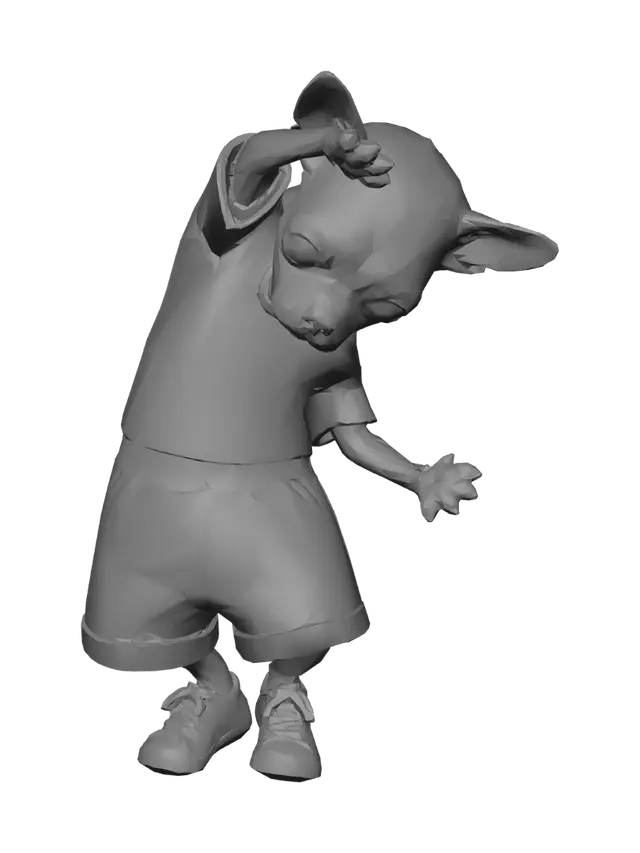 3D model for Tiny Trendsetter Chihuahua