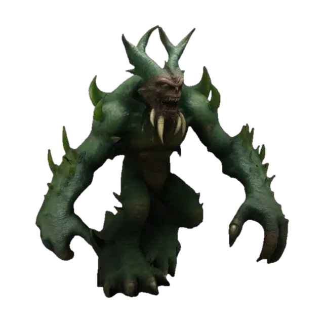 Monstro da amazonia que mete mdeo nas pessoas em posição T AI 생성 3D 모델