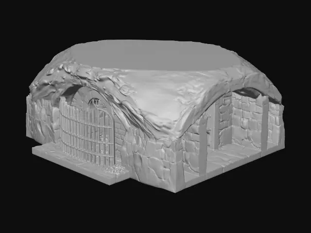 3D model for Gate to the Catacombs
