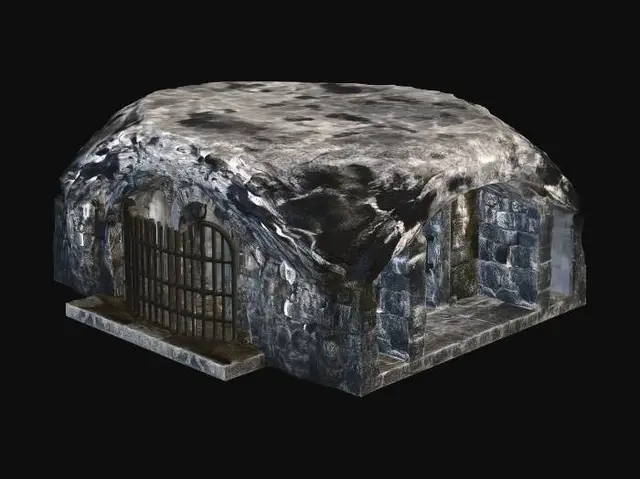 3D model for Gate to the Catacombs