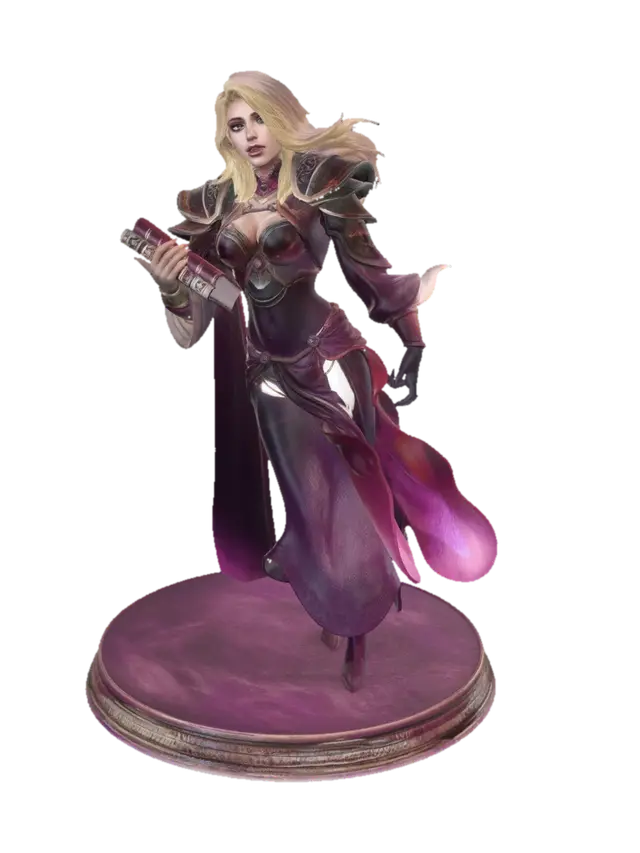 3D model for Emberbound Archivist