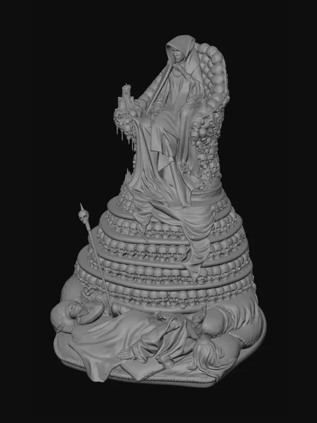 3D model for Throne of Skulls