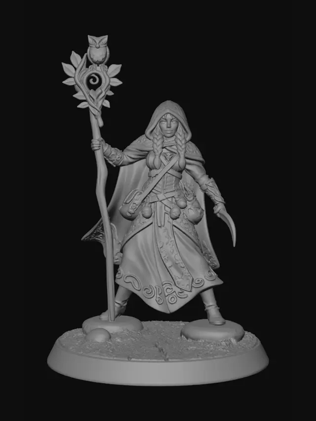 3D model for Verdant Seer of the Whispering Woods