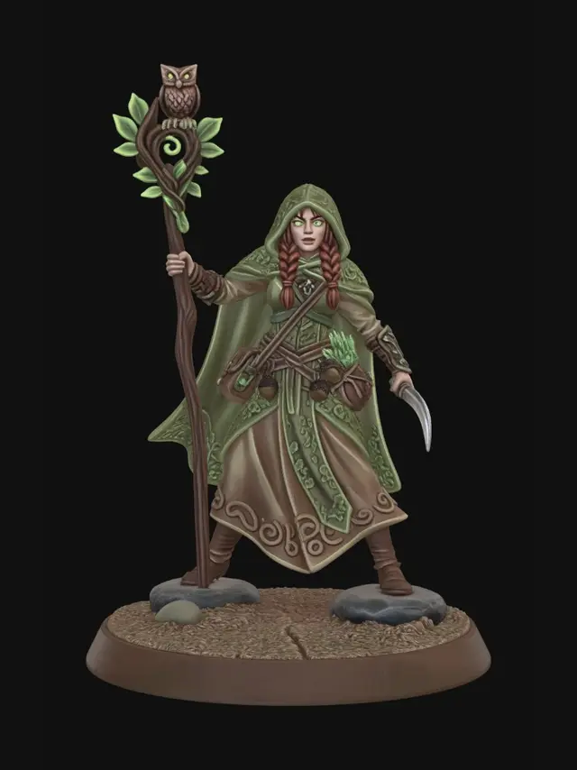 3D model for Verdant Seer of the Whispering Woods