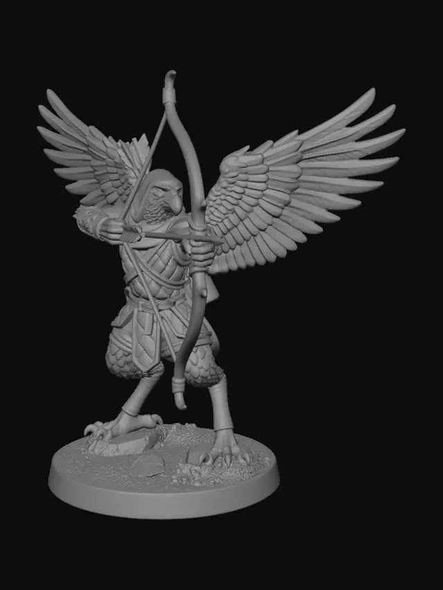 3D model for Crimson Talon Archer