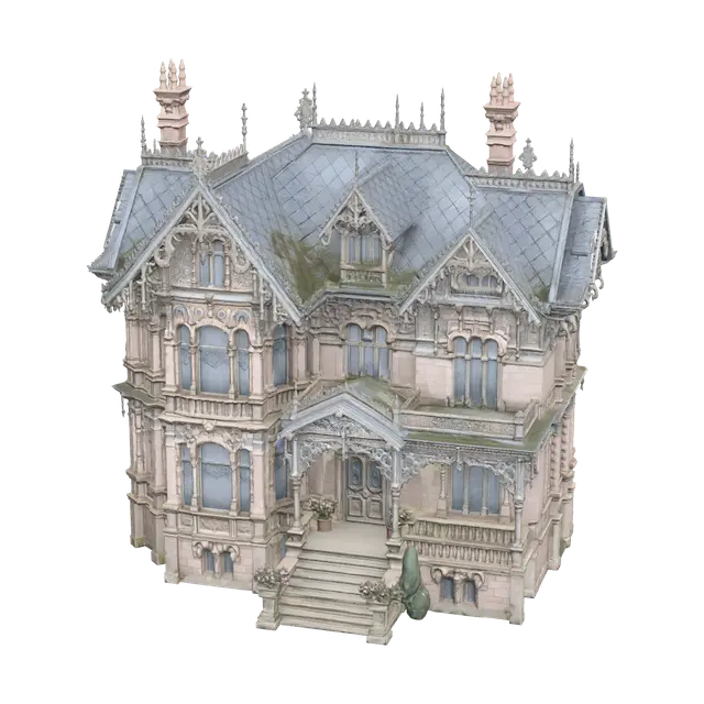 3D model for Stylized Historicalbuilding