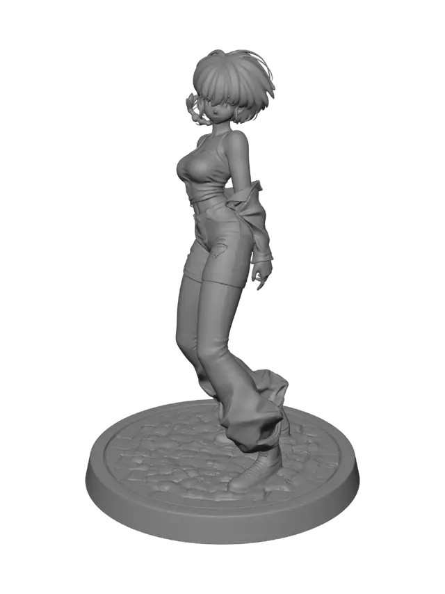 3D model for Crimson Braids