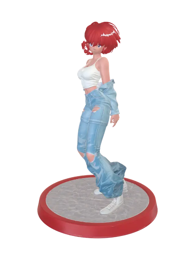 3D model for Crimson Braids