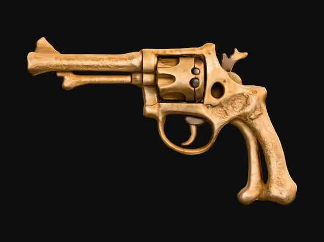 3D model for Bone Revolver