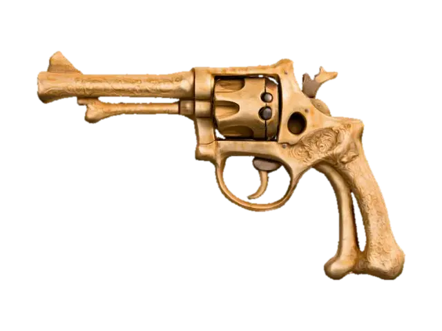 3D model for Bone Revolver