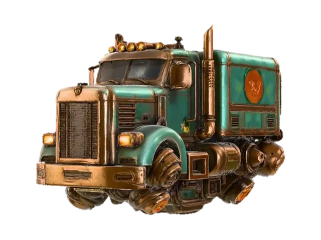 Nimbus 47 - Exploration 3D model, vytvořený pomocí AI