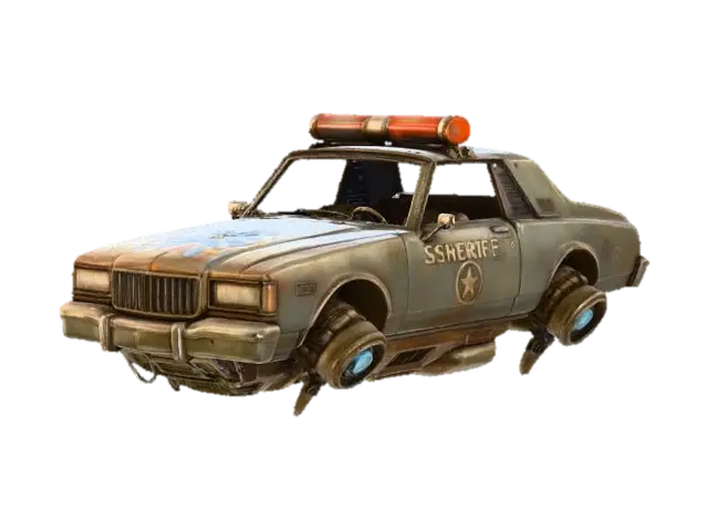 Cruiser-HO89 3D model, vytvořený pomocí AI