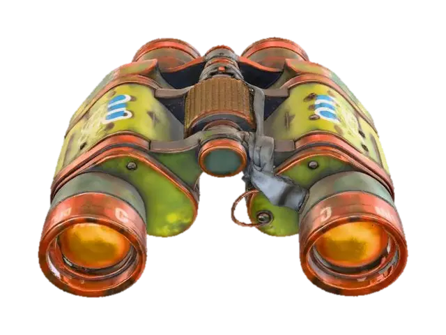 Post-Binoculars - Vision 3D model, vytvořený pomocí AI