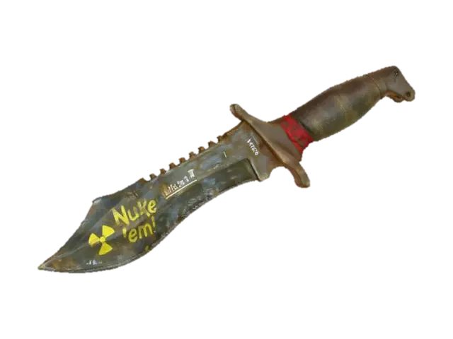 Post-Dagger - Survival 3D model, AI generated