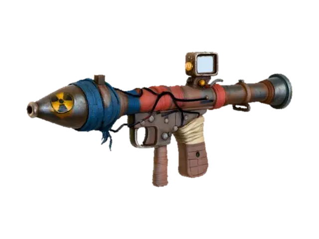 Post-RPG - Survival 3D model, AI generated
