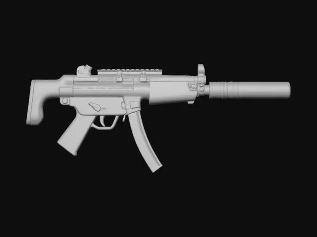 3D model for MP5, #Christmas2025#