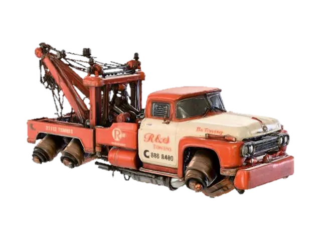 Modèle 3D HT-Tow - Truck, généré par IA