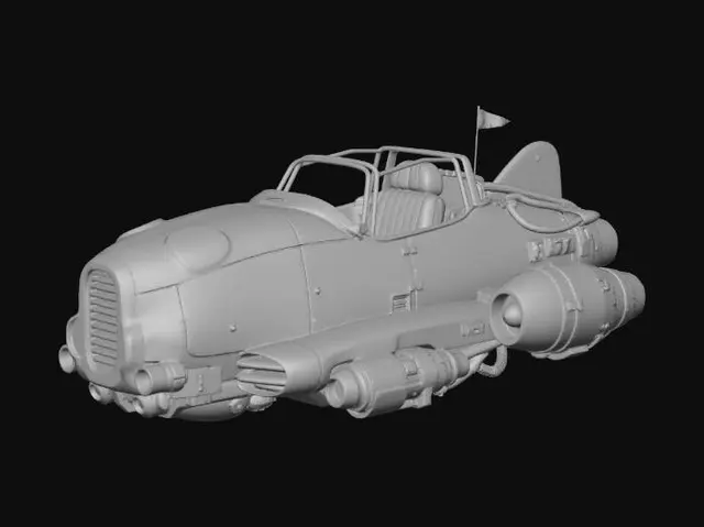 3D model for Lucky-ST77