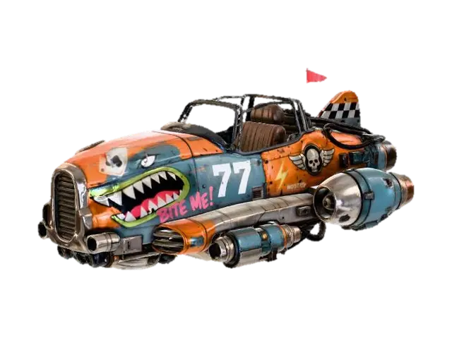 3D model for Lucky-ST77