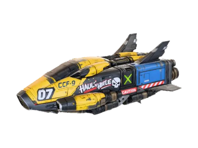 Star-07 - Starship 3D model, vytvořený pomocí AI