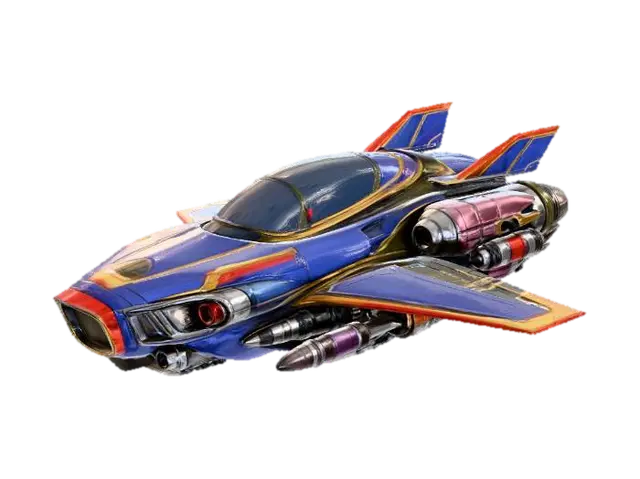 SC-Attacker - Gadget model 3D, wygenerowany przez AI
