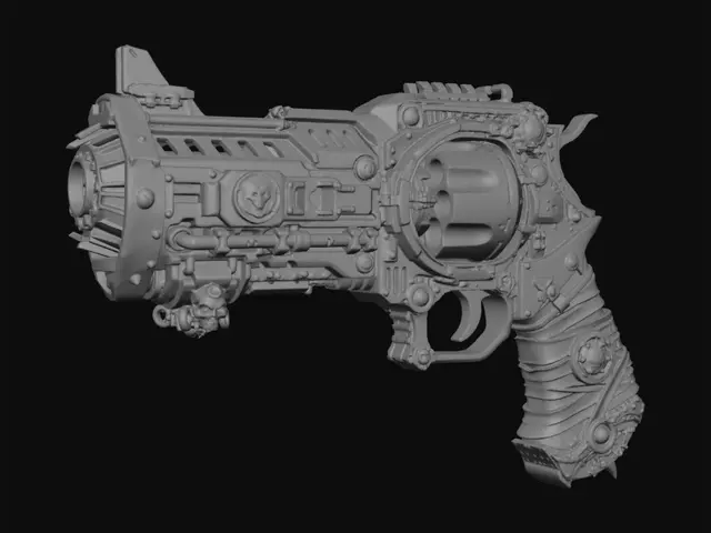 3D model for Crimson Cog Revolver