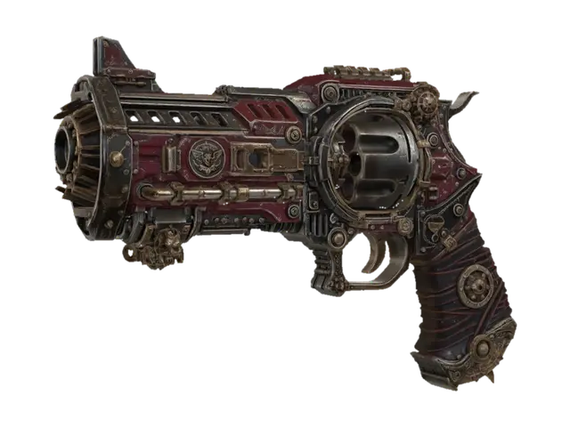 3D model for Crimson Cog Revolver