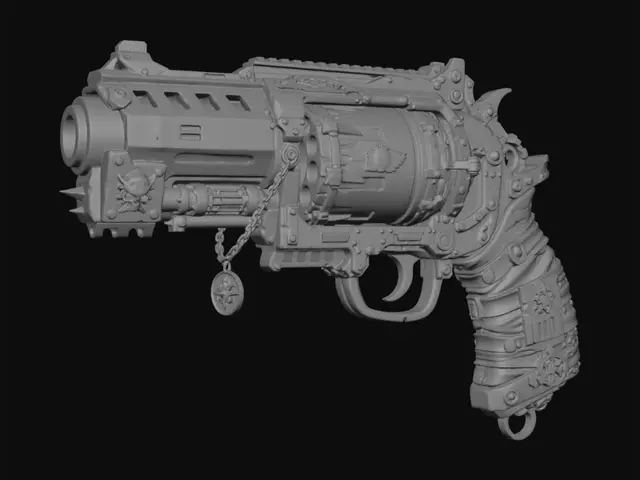 3D model for Skullbound Steam Revolver