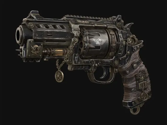 3D model for Skullbound Steam Revolver