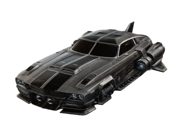 Midnight Velocity 3D model, vytvořený pomocí AI